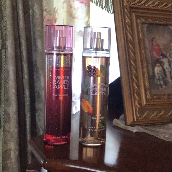 Lot of 2 Bath & body works winter candy, apple marshmallow pumpkin Latte - Picture 3 of 3